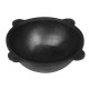 Cast iron cauldron 8 l flat bottom with a frying pan lid в Улан-Удэ